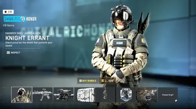 Chivalric Honor, bundle, from Penguin's in-game store screenshot