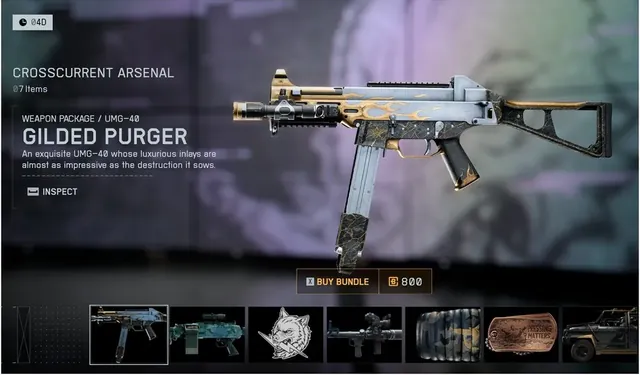Crosscurrent Arsenal, hardware bundle, from Penguin's in-game store screenshot
