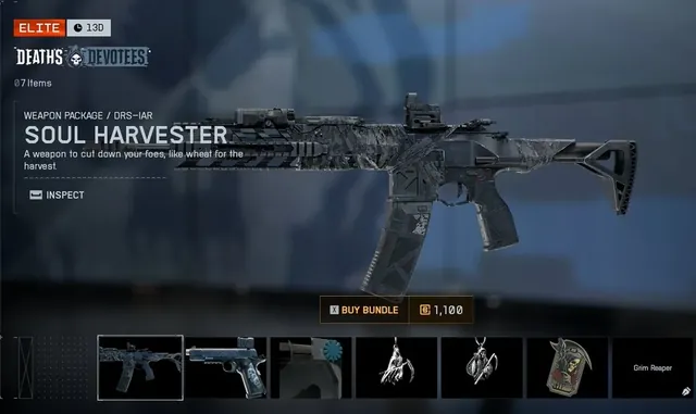 Deaths Devotees, hardware bundle, from Penguin's in-game store screenshot