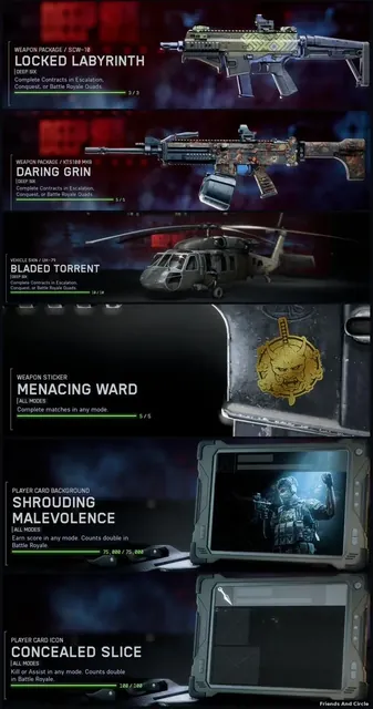 Deep Six Limited Event Rewards, event set, from Penguin's in-game store screenshot