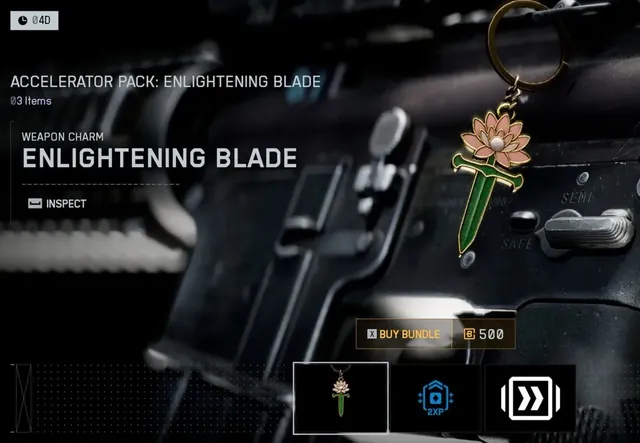 Enlightening Blade, accelerator pack, from Penguin's in-game store screenshot