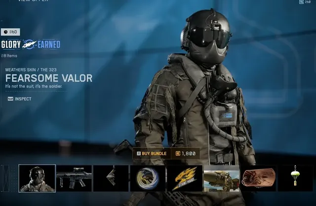Glory Earned, bundle, from Penguin's in-game store screenshot