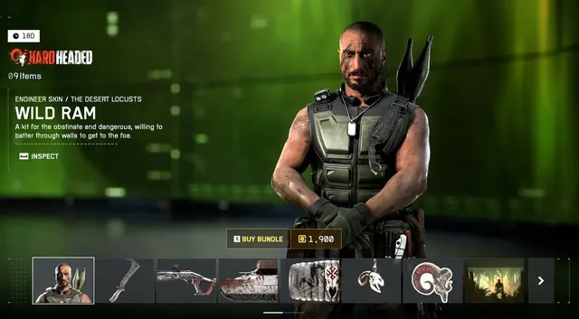 Hard Headed, bundle, from Penguin's in-game store screenshot