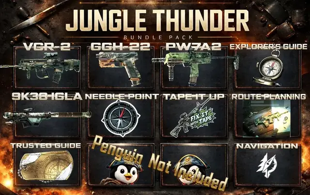 Jungle Thunder, hardware bundle, from Penguin's in-game store screenshot