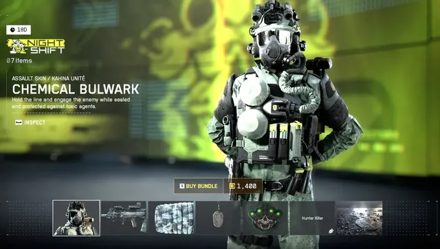 Night Shift, bundle, from Penguin's in-game store screenshot