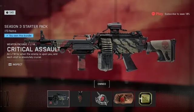 Season 3 Starter Pack, starter pack, from Penguin's in-game store screenshot