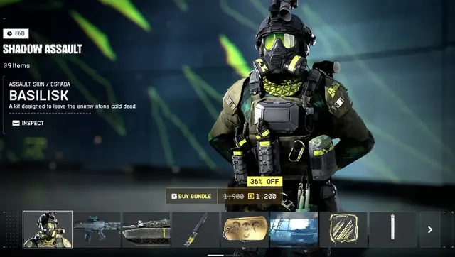Shadow Assault, bundle, from Penguin's in-game store screenshot