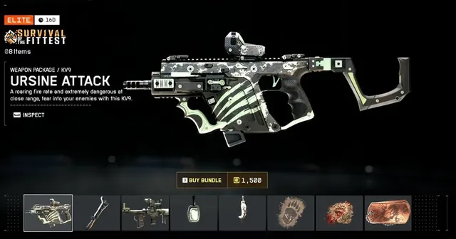 Survival Of The Fittest, hardware bundle, from Penguin's in-game store screenshot