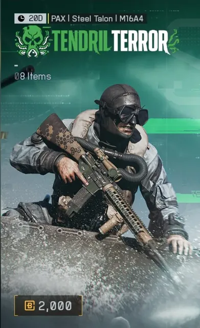 Tendril Terror, bundle, from Penguin's in-game store screenshot