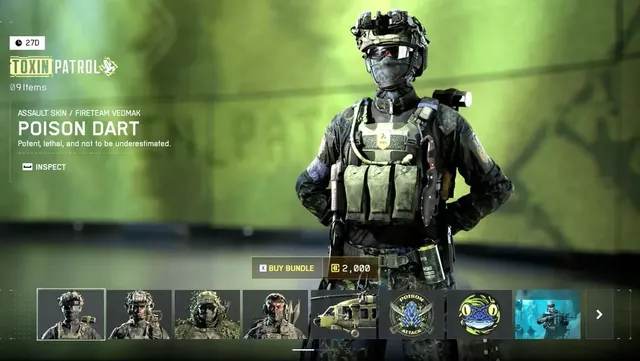 Toxin Patrol, bundle, from Penguin's in-game store screenshot