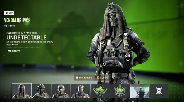 Venom Drip, bundle, from Penguin's in-game store screenshot