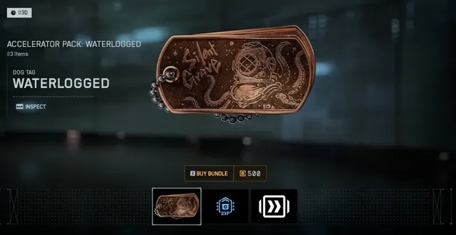 Waterlogged, accelerator pack, from Penguin's in-game store screenshot