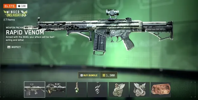 Winged Onslaught, hardware bundle, from Penguin's in-game store screenshot