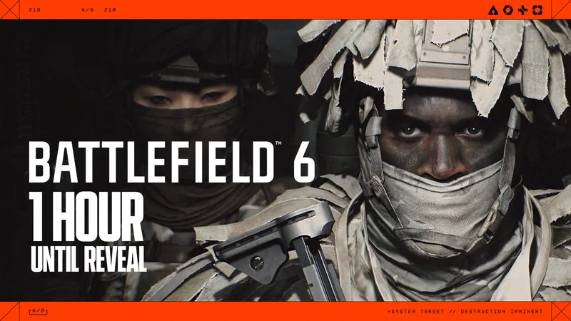 Official Battlefield 6 art: Reveal day art: one hour until the Battlefield 6 reveal