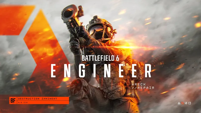 Official Battlefield 6 art: Engineer class art