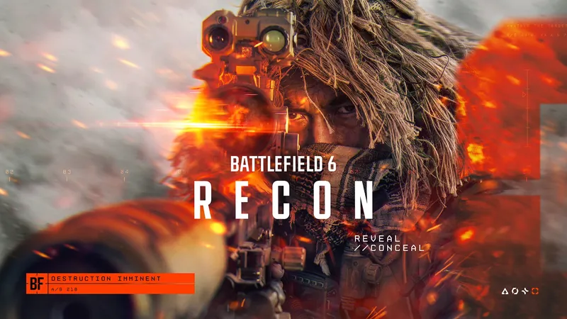 Official Battlefield 6 art: Recon class art