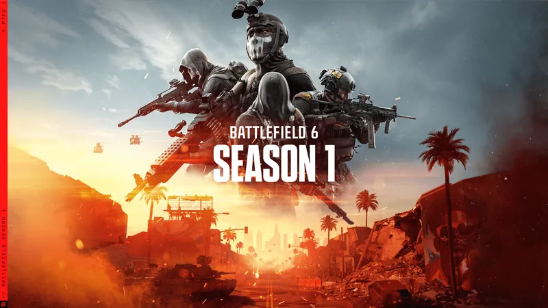 Official Battlefield 6 art: Season 1 key art