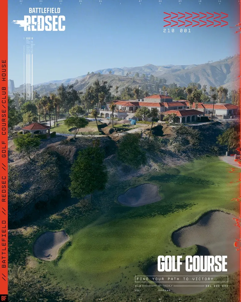 Official Battlefield 6 art: Fort Lyndon: Golf Course
