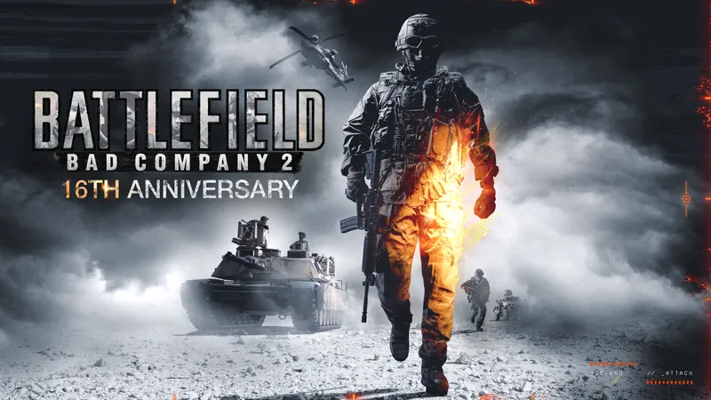 Official Battlefield 6 art: Bad Company 2 anniversary art