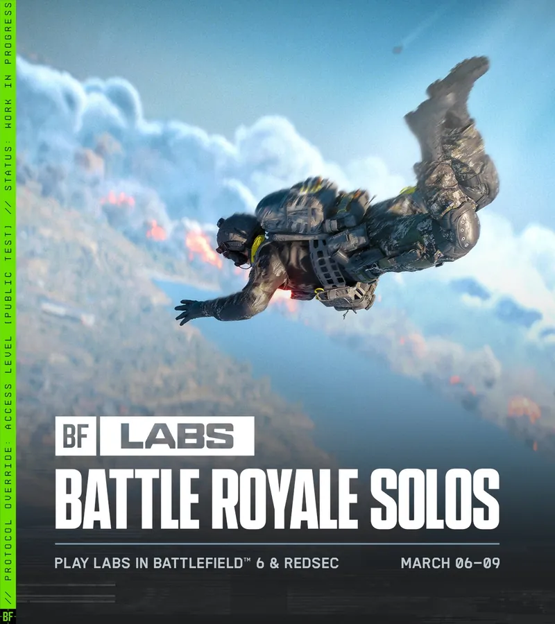 Official Battlefield 6 art: Battle Royale Solos art