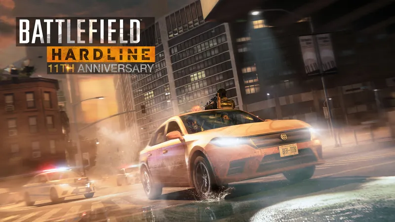 Official Battlefield 6 art: Hardline anniversary art