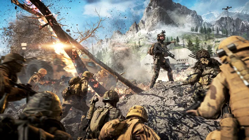Official Battlefield 6 art: Operation Augur on Contaminated