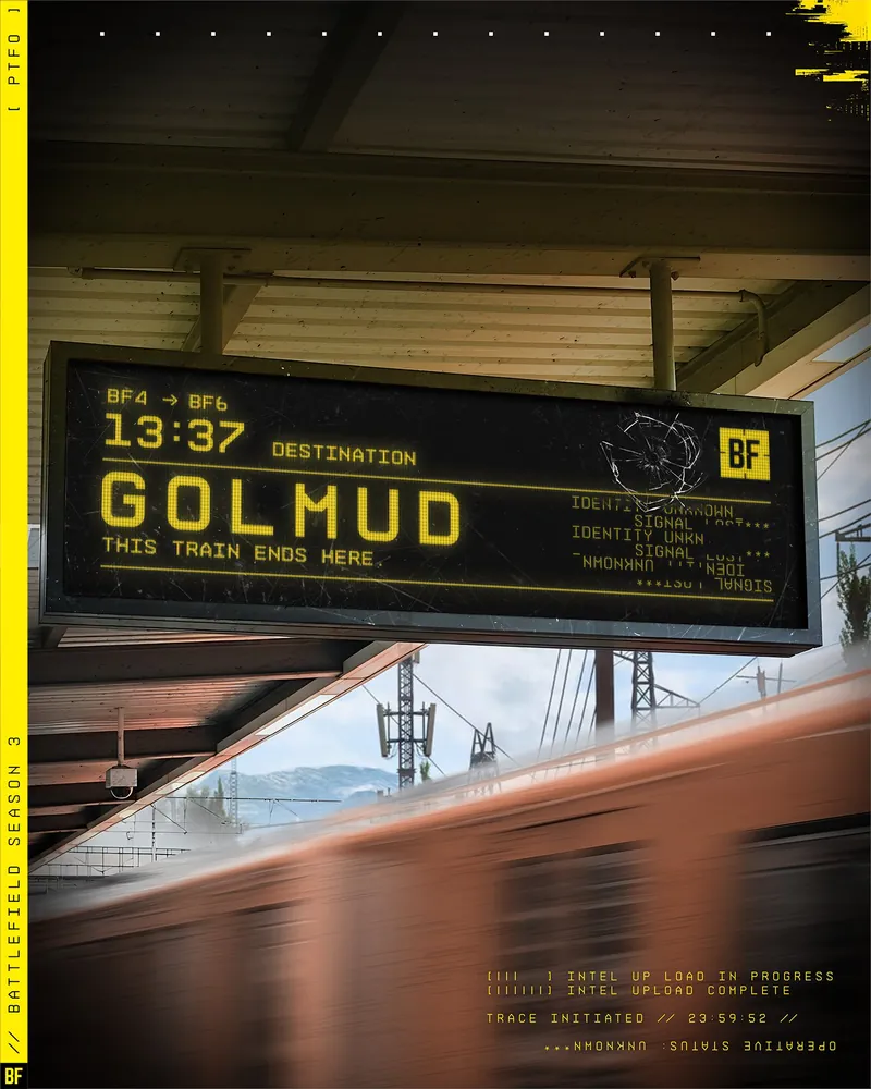 Official Battlefield 6 art: Arriving at Golmud