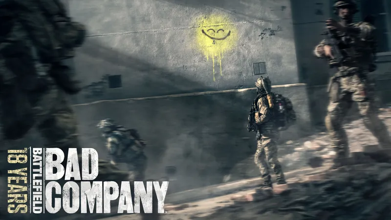 Official Battlefield 6 art: Bad Company anniversary art