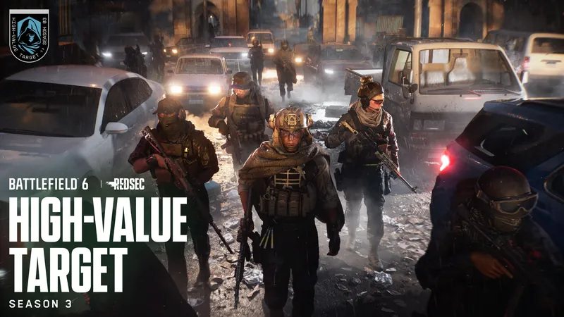 Official Battlefield 6 art: High-Value Target key art
