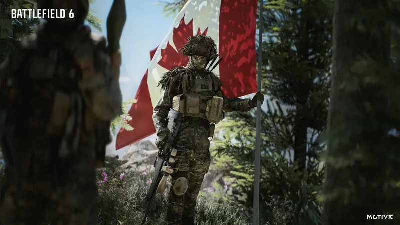 Official Battlefield 6 art: Canada Day on Contaminated