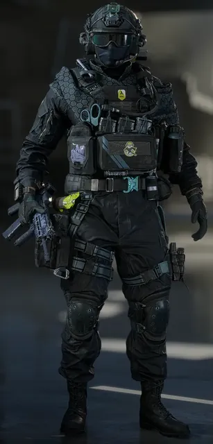S4 Warrior, RedSec Brodie Season 4 Ranked skin, in-game screenshot