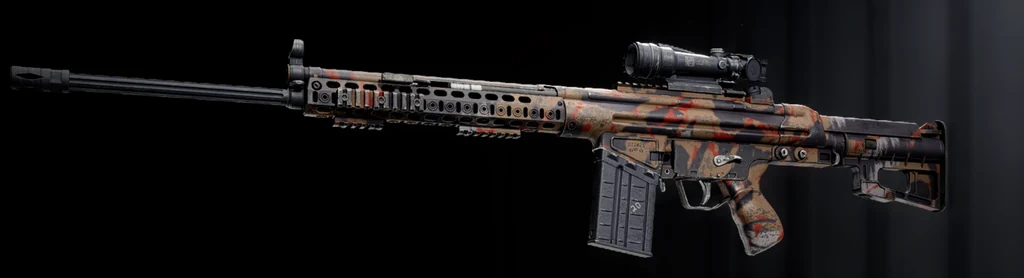 AK4D assault rifle, in-game screenshot