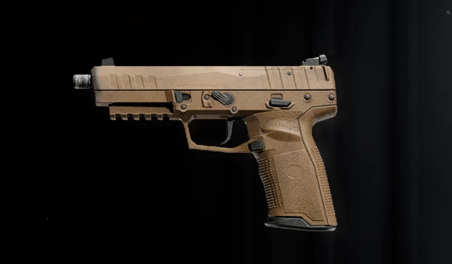 ES 5.7 pistol, in-game screenshot