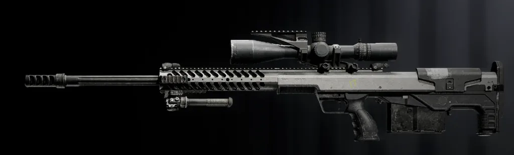 Interdictor sniper rifle, in-game screenshot