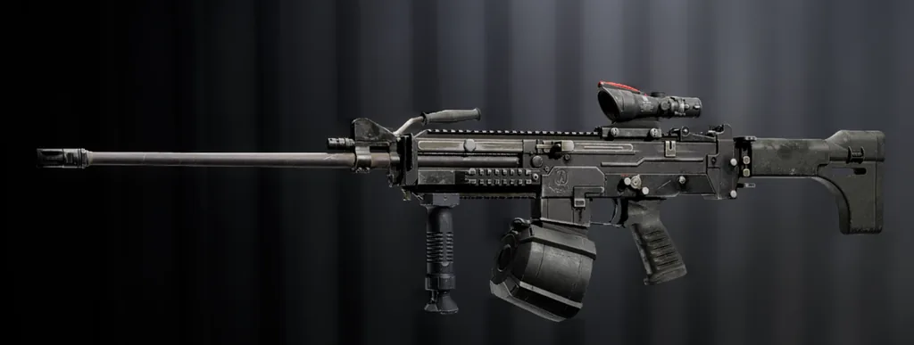 KTS100 MK8 LMG, in-game screenshot