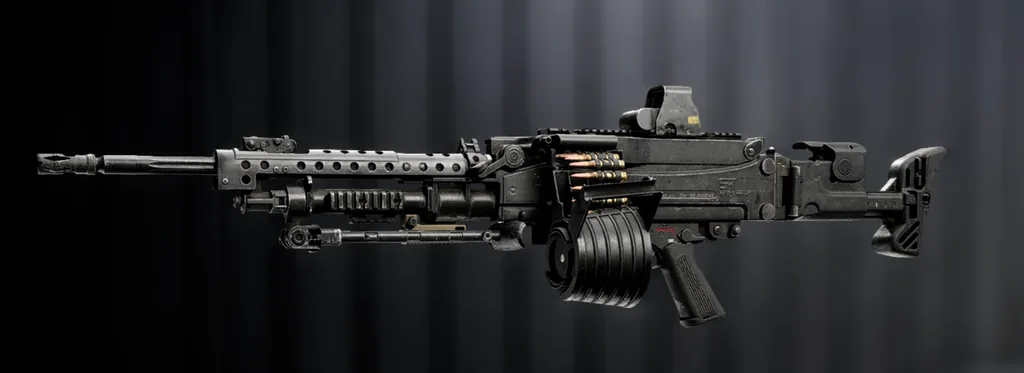 M121 A2 LMG, in-game screenshot