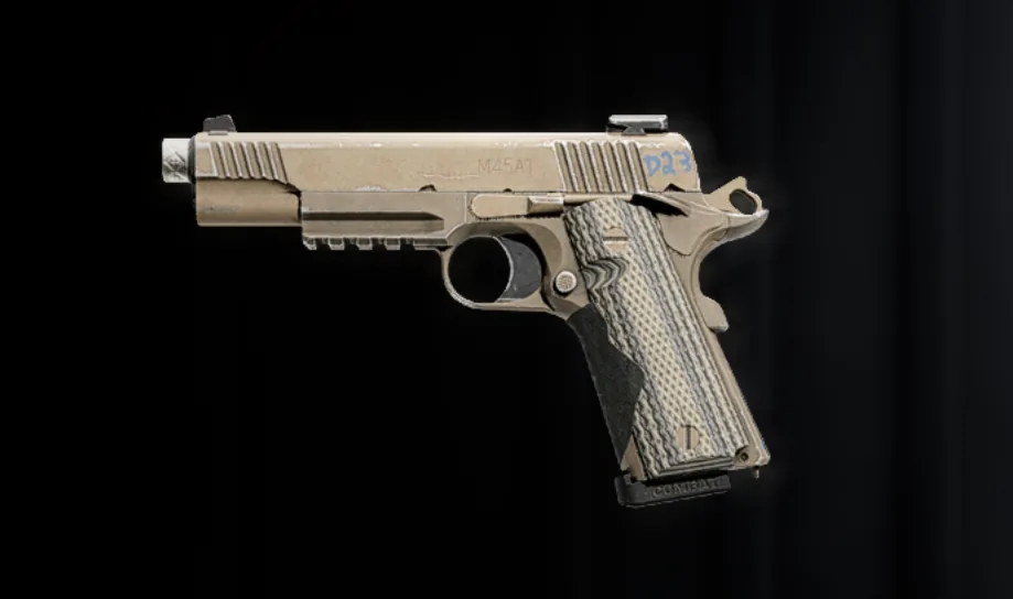 M45A1 pistol, in-game screenshot