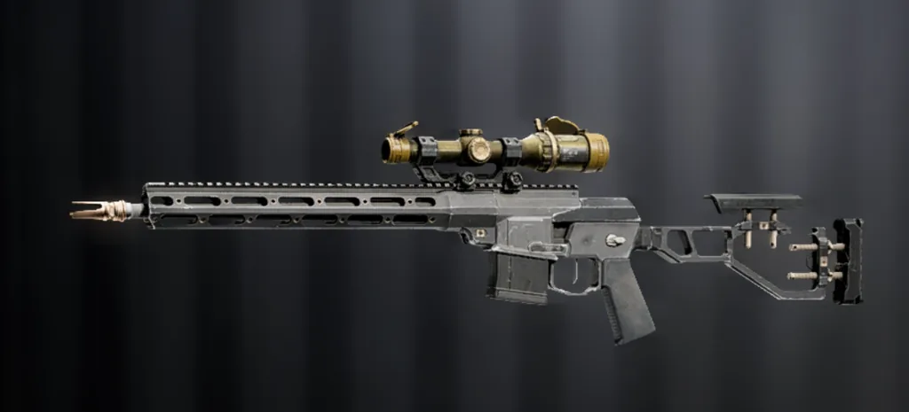 Mini Scout sniper rifle, in-game screenshot