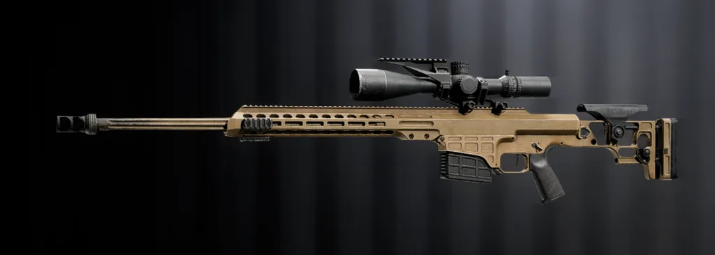 PSR sniper rifle, in-game screenshot